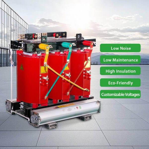 Dry-Type Electrical Transformer - Air-Cooled, 10kVA-2500kVA, for Indoor Commercial/Industrial Use