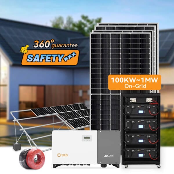Solis 100kW Commercial Solar Array for Business