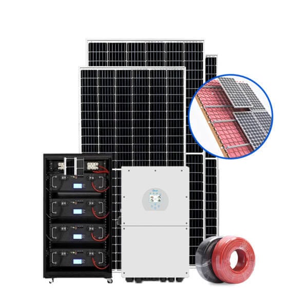 Deye Hybrid Solar System Installed - Rooftop Panels + Indoor Inverter/Battery