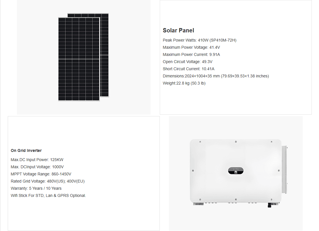On-Grid Solar System
