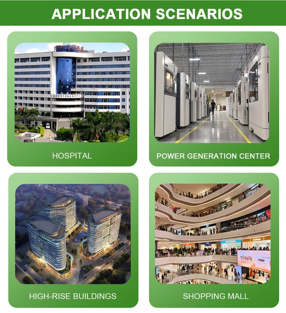 Applications of 35KV oil immersed transformer, hospital, high-rise buildings, power generation center