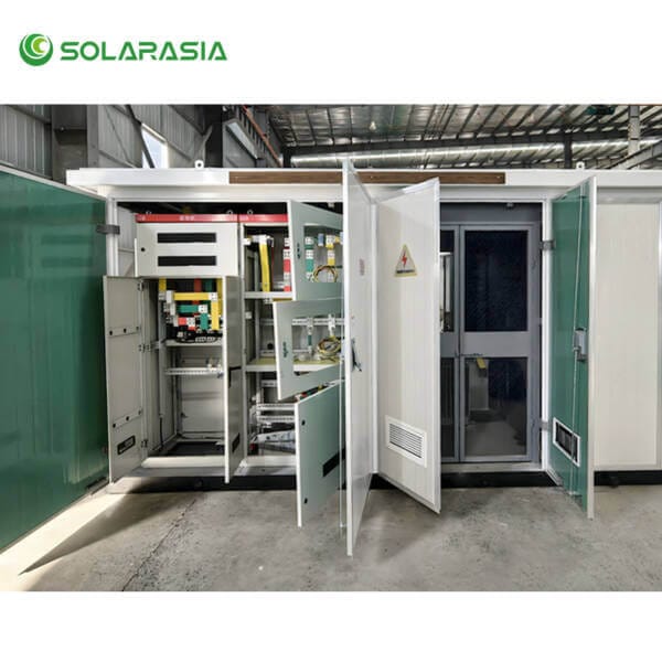 Compact Substation Manufacturing - Automated Assembly of Transformer & Switchgear
