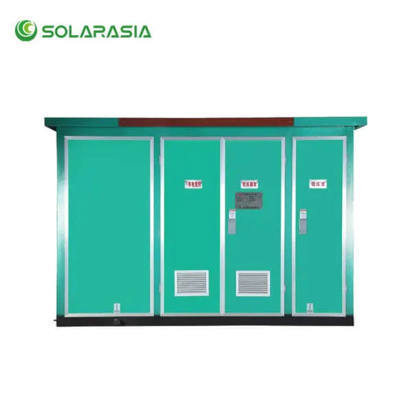 European Compact Substation - Prefabricated MV/LV Unit, IP55 Enclosure, Ring Main Design