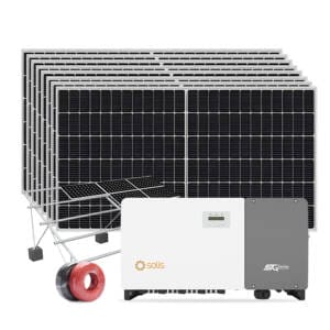 Solis Solar System - Residential/Commercial PV Kit with Inverter & Panels