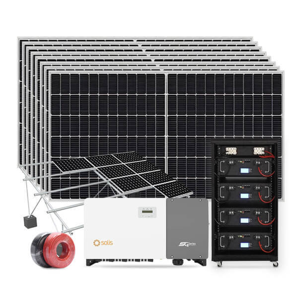 Solis Solar System - Residential/Commercial PV Kit with Inverter & Panels