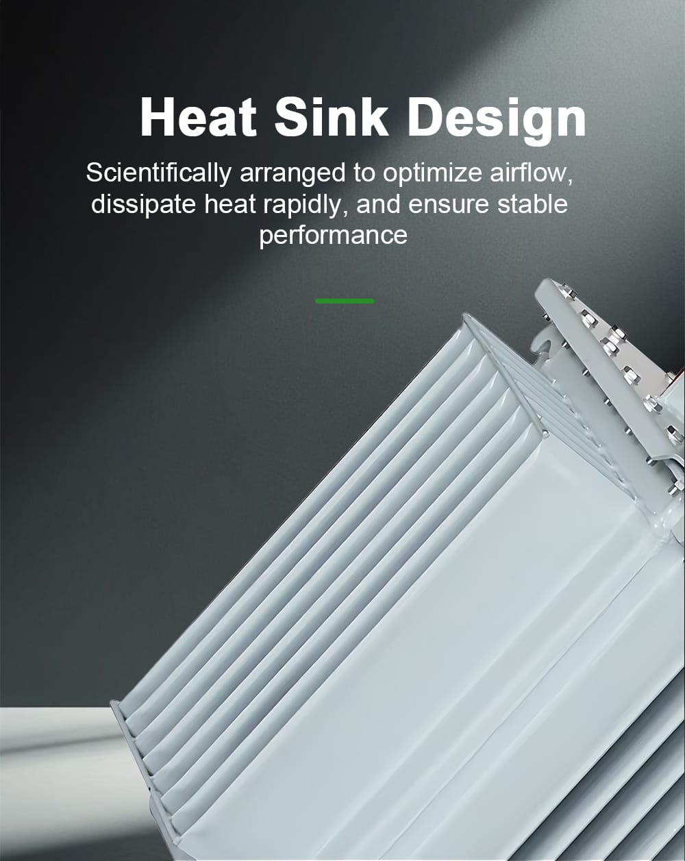 Advanced radiator and heat sink design on an 11kV oil immersed transformer, showcasing cooling fins for rapid heat dissipation and stable performance.