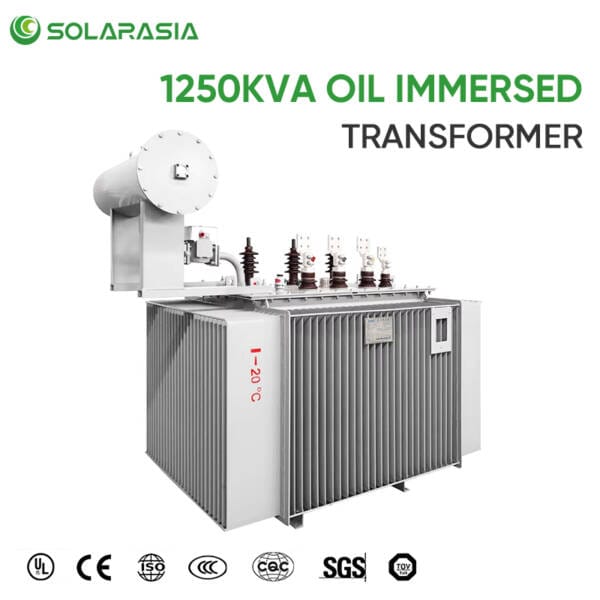 Official international quality certificates and test reports for our 1250 kVA oil immersed power transformer, including ISO 9001 and IEC 60076 standards.