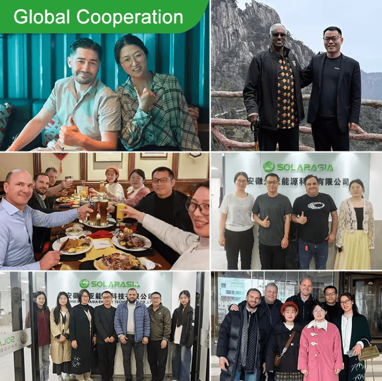 Our team meeting with international clients and partners discussing transformer projects.
