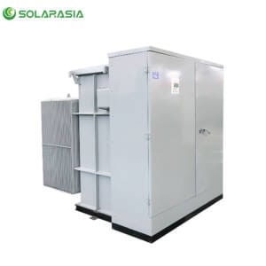 Heavy-duty 1500KVA Pad Mounted Transformer unit for industrial power distribution.