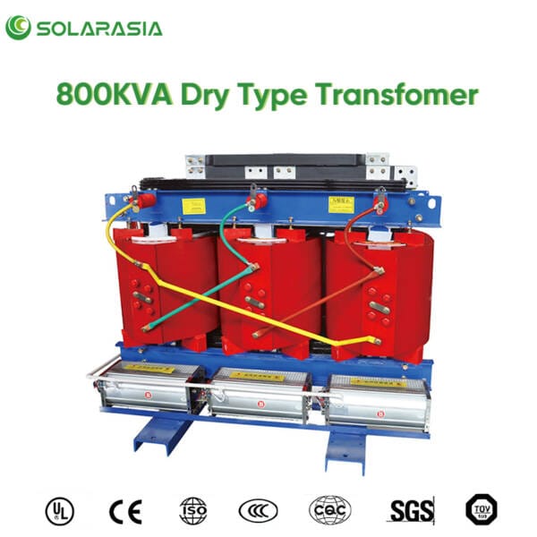Safety and quality certifications for 800KVA Dry Type Transformer