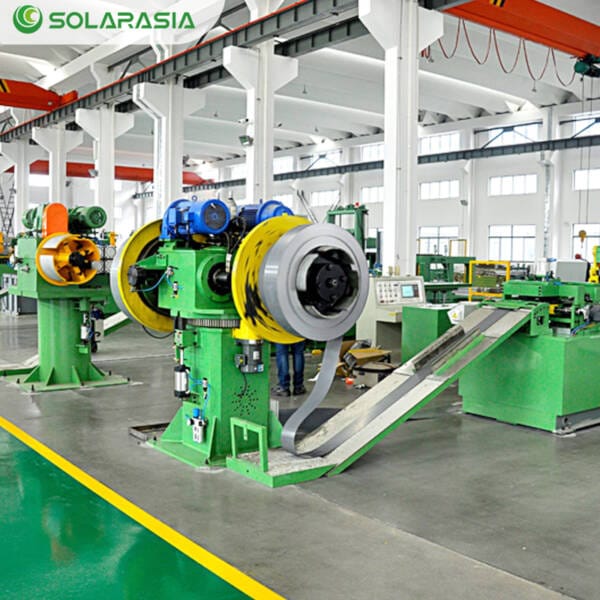 Inside our factory showing the precision manufacturing and quality control process during the production of a 1600KVA Dry Type Transformer.