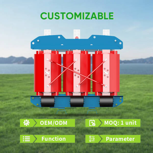 Customization options for 500KVA Dry Type Transformer including OEM/ODM.