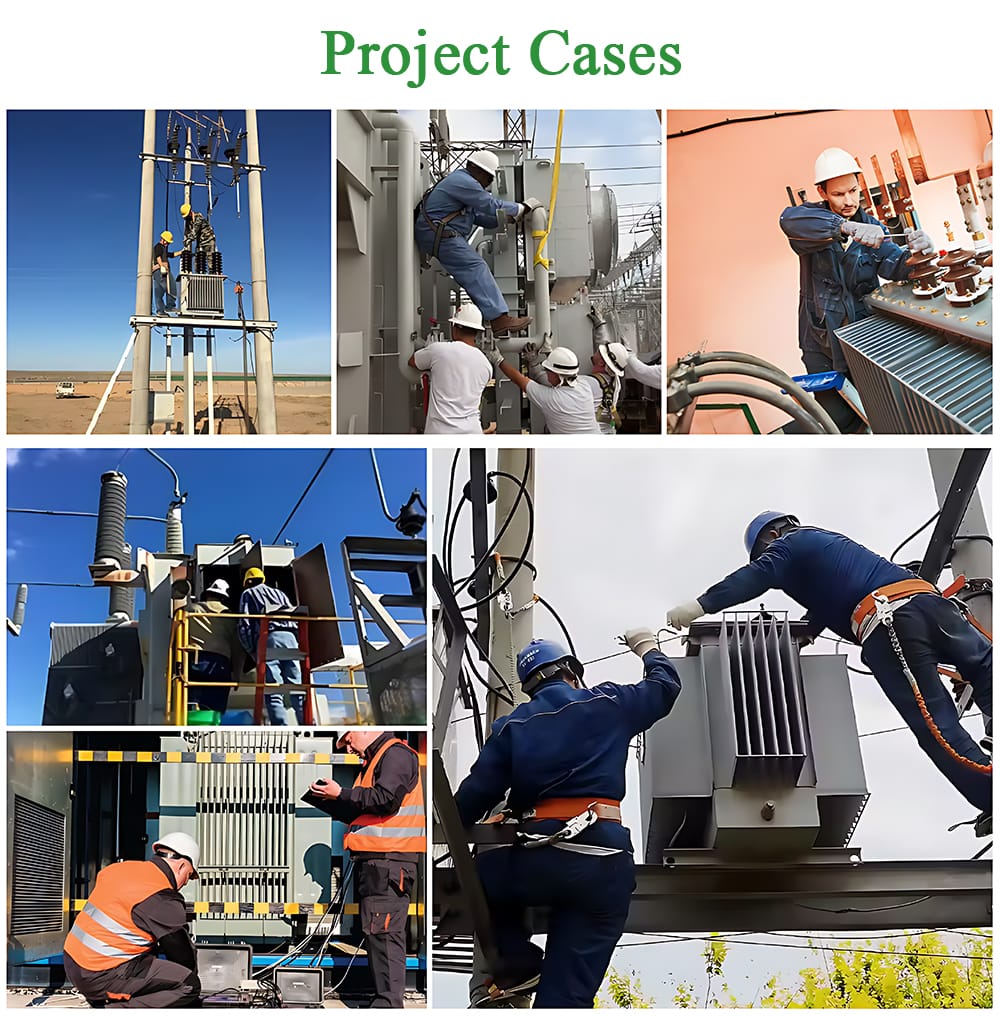 Installed 800KVA Dry Type Transformer operational in a commercial or industrial facility.