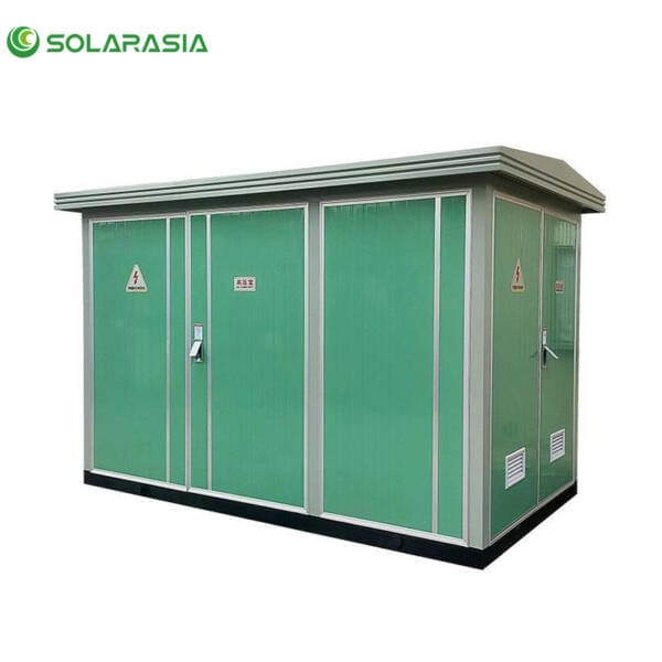 Complete exterior view of 2500KVA European Box Type Substation