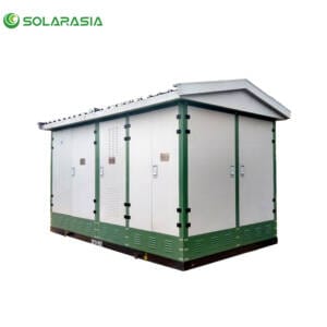 500KVA European Box Type Substation primary product image showcasing compact design and outdoor installation readiness.