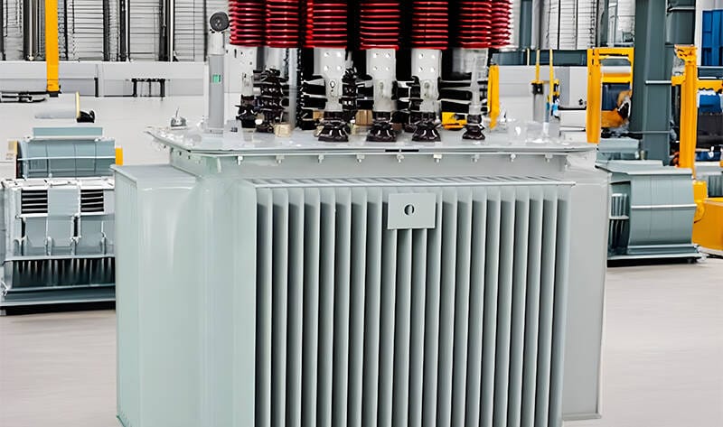 Assembly process of 50KVA oil immersed transformer in the factory