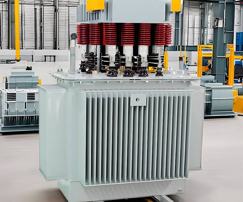 Assembly process of 50KVA oil immersed transformer in the factory