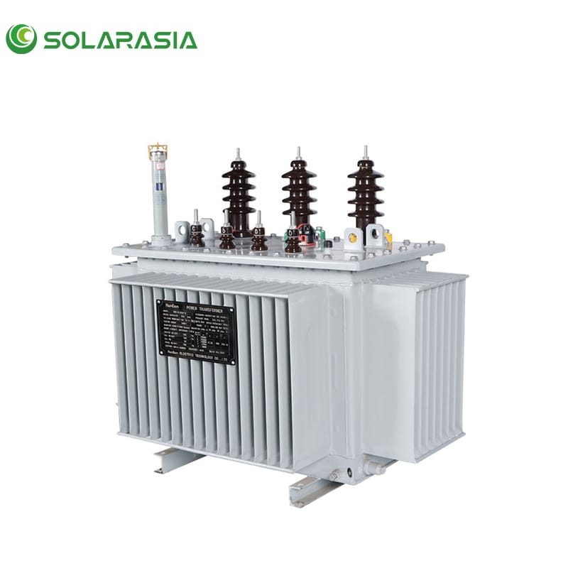50KVA oil immersed transformer overall exterior display