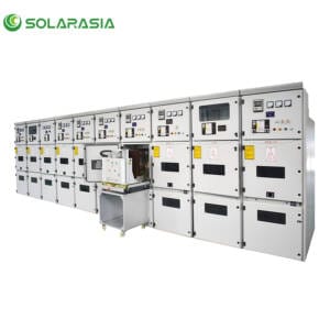 Primary display of GCS Low Voltage Withdrawable Electrical Switchgear cabinet, highlighting its robust and modular design.