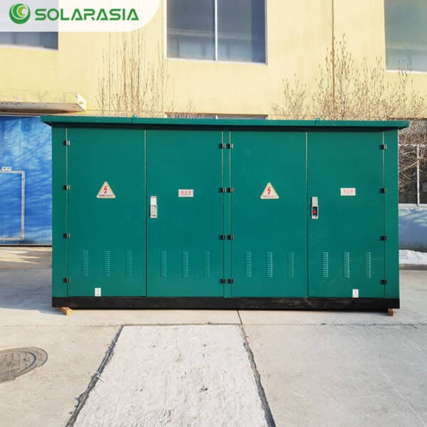 400KVA European Box Type Substation installed in a commercial or urban area, providing stable power supply.