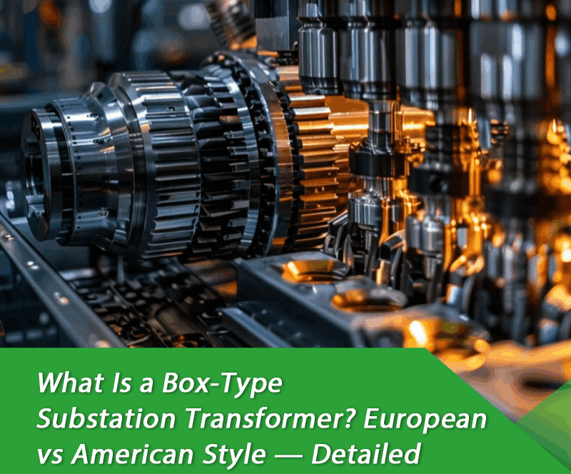 Outdoor box substation transformer in a solar PV plant – European modular and American pad-mounted styles for power distribution networks
