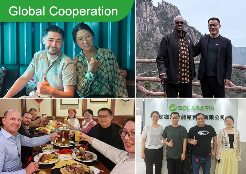 Our team engaging with international clients, reflecting our global reach and trusted partnerships.