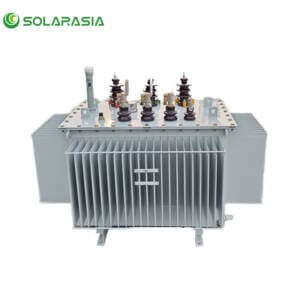 80KVA oil immersed transformer S11-M-80 main product image showing a compact high-efficiency oil type transformer