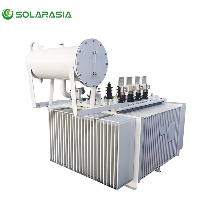 Main product view of an S13 Series oil immersed transformer designed for high-efficiency power distribution.