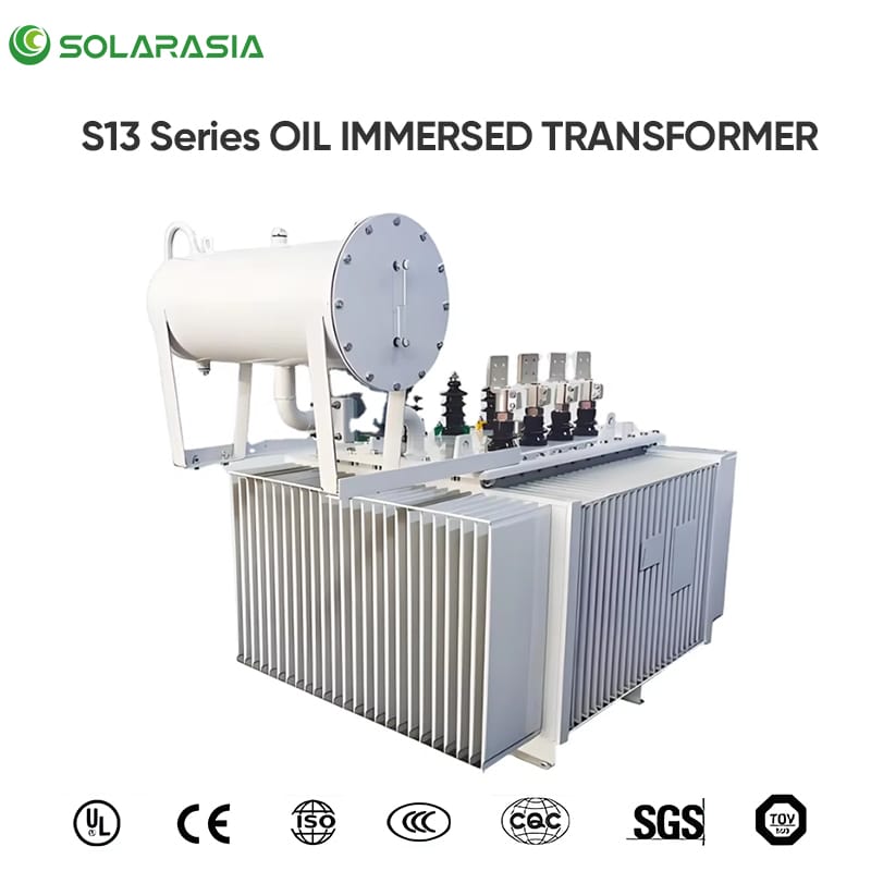 Certifications and compliance documents for S13 Series oil immersed transformers.