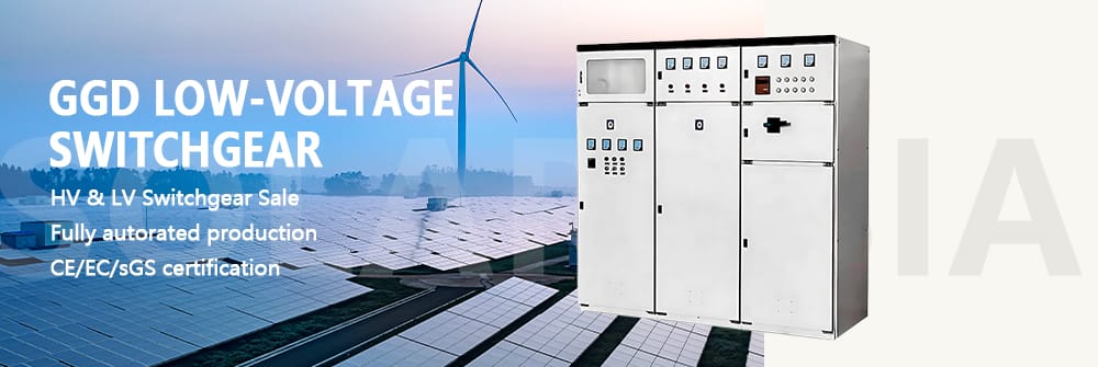 Primary view of the GGD Low Voltage Switchgear cabinet, a central component in modern electrical power distribution systems.
