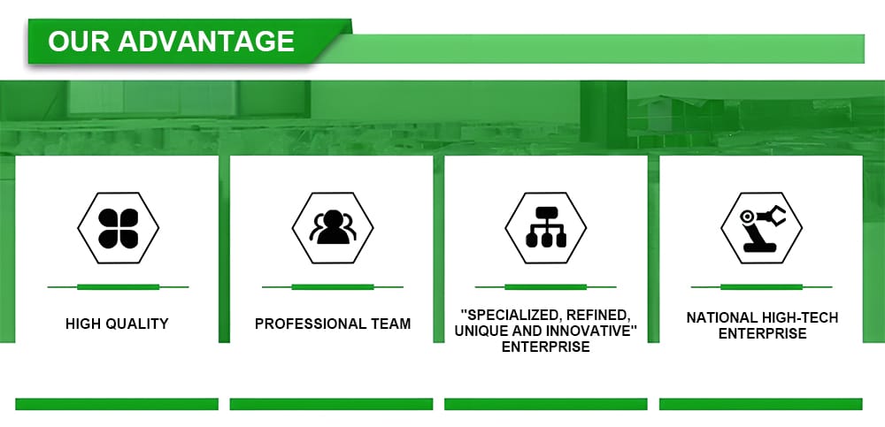 Advantages of GGD switchgear including high quality, professional team, innovative enterprise, national high-tech recognition