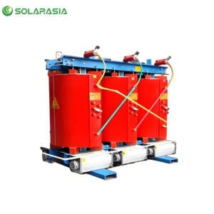 SCB12 10KV cast resin dry type power transformer with compact structure and epoxy resin insulation for medium voltage power distribution