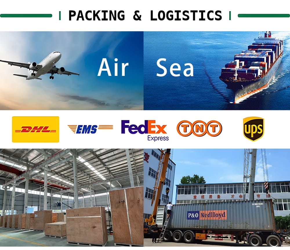 Packaging and transportation process for the 30-1600KVA Prefabricated Substation including loading, protection, and container shipment.