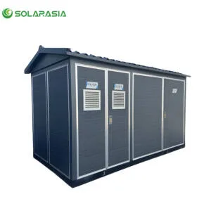 35KV European Box Type Substation for medium voltage power distribution, prefabricated compact substation for outdoor installation