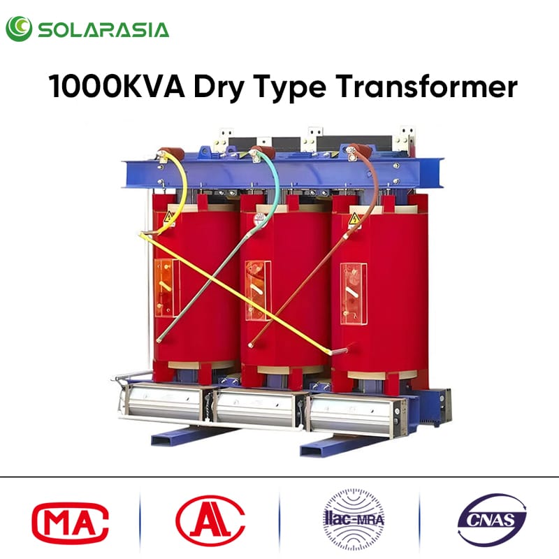 International certifications for SCB12 1000KVA cast resin dry type transformer including quality and safety standards