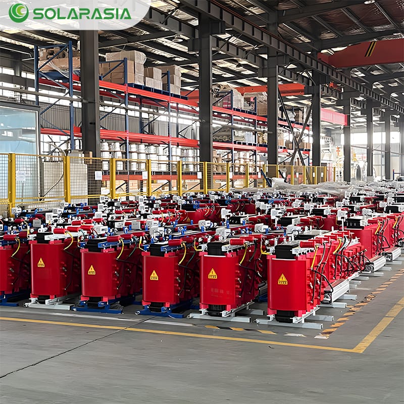 Assembly process of 1000KVA dry type transformer focusing on precision and quality control