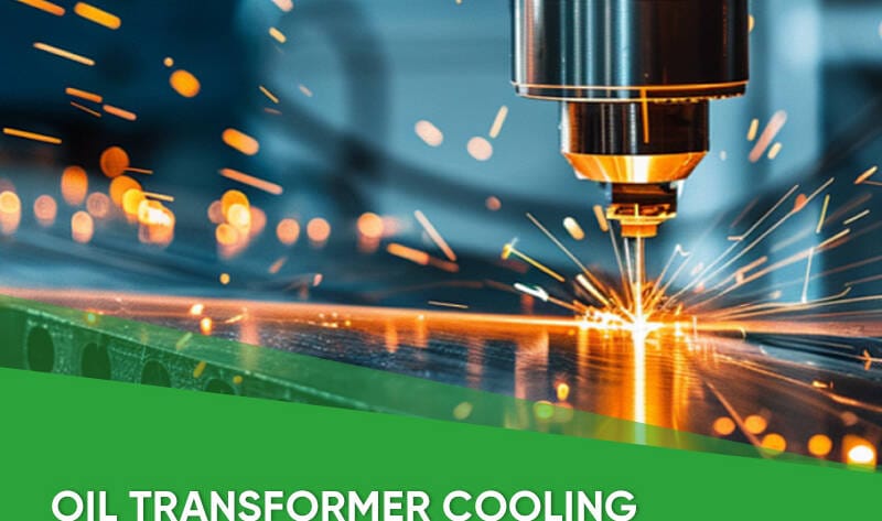 Illustration of oil-immersed transformer showing ONAN and ONAF cooling methods for performance optimization