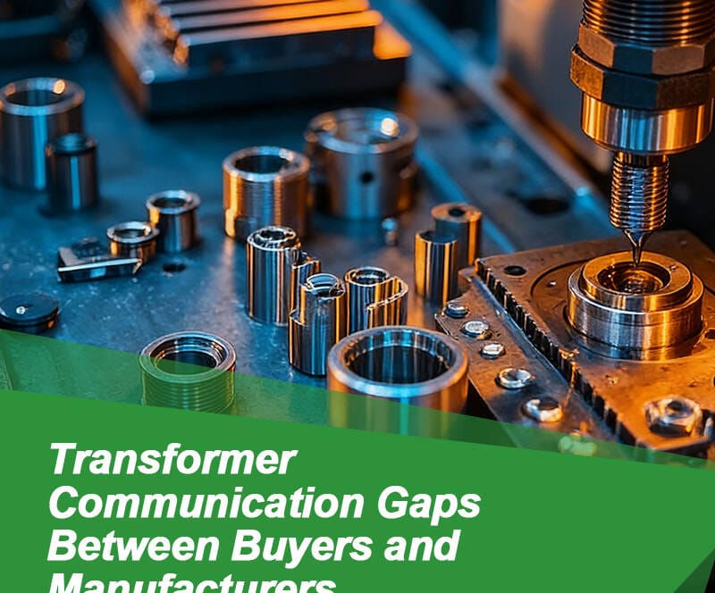 Engineers and managers reviewing transformer design plans together