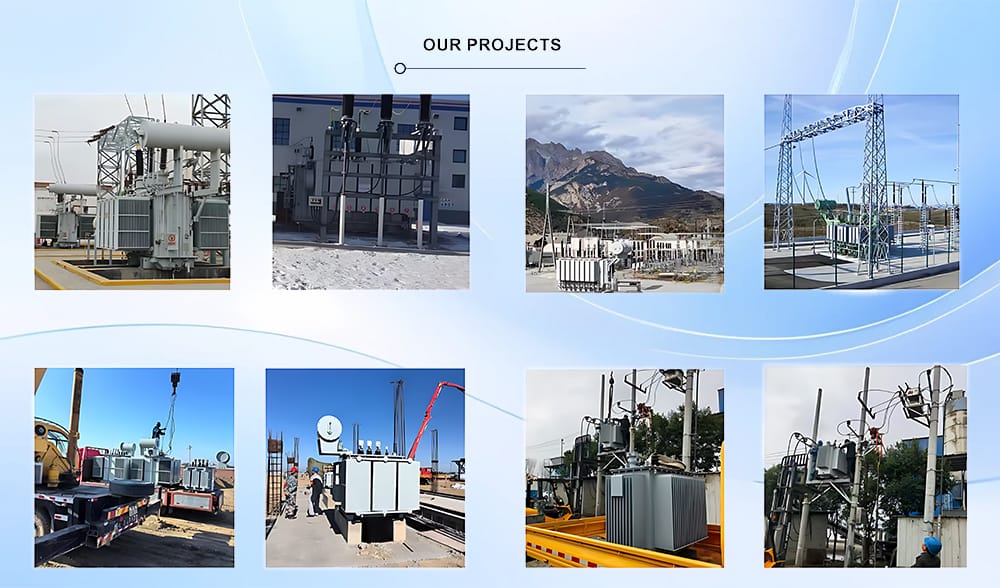Engineering project cases using YB Prefabricated Substation in industrial, commercial, utility, and renewable energy applications