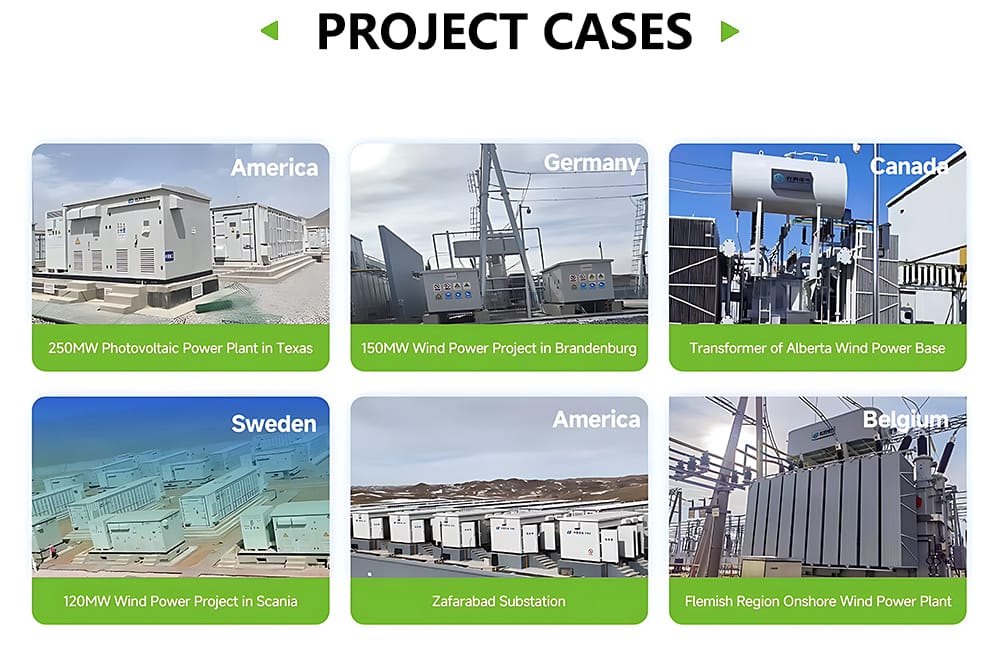 European Box Type Substation applications in photovoltaic, wind power, and substation projects worldwide