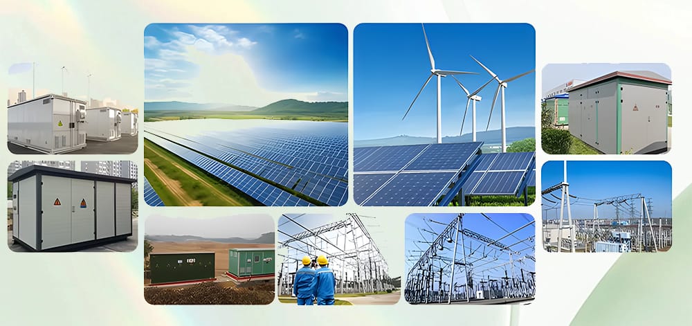 33KV European box type substations applied in photovoltaic power generation projects