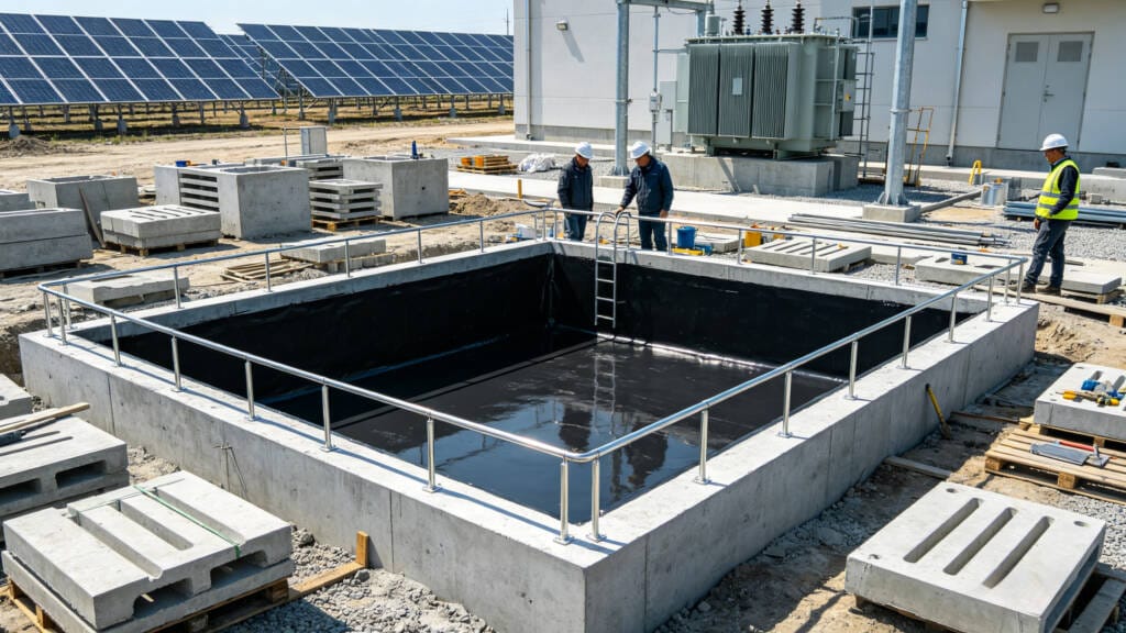 case study transformer oil containment implementation in 20kV solar substation