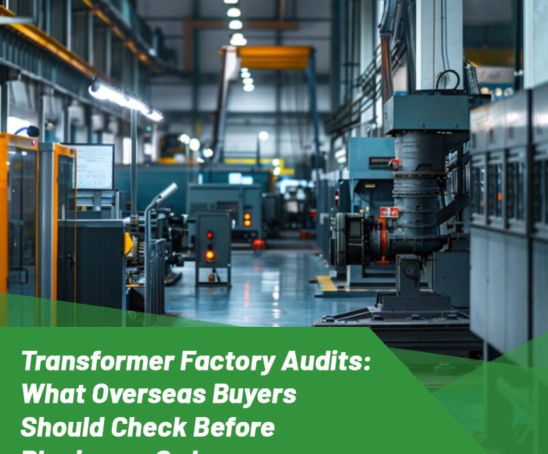 Transformer factory audit inspection inside power transformer manufacturing plant