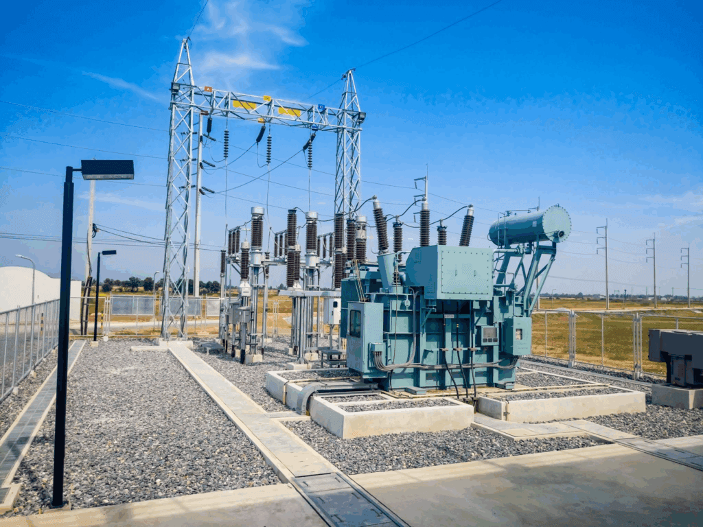 transformer protection applications substation industrial solar power system