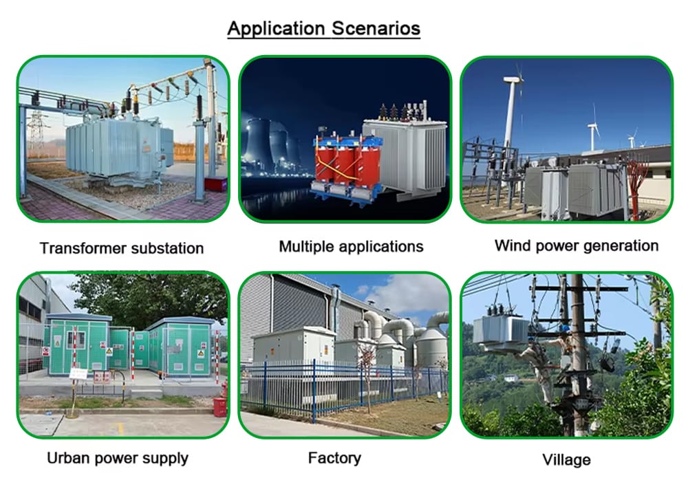 160KVA oil-immersed transformer used in transformer substation, urban power supply, factory and wind power generation
