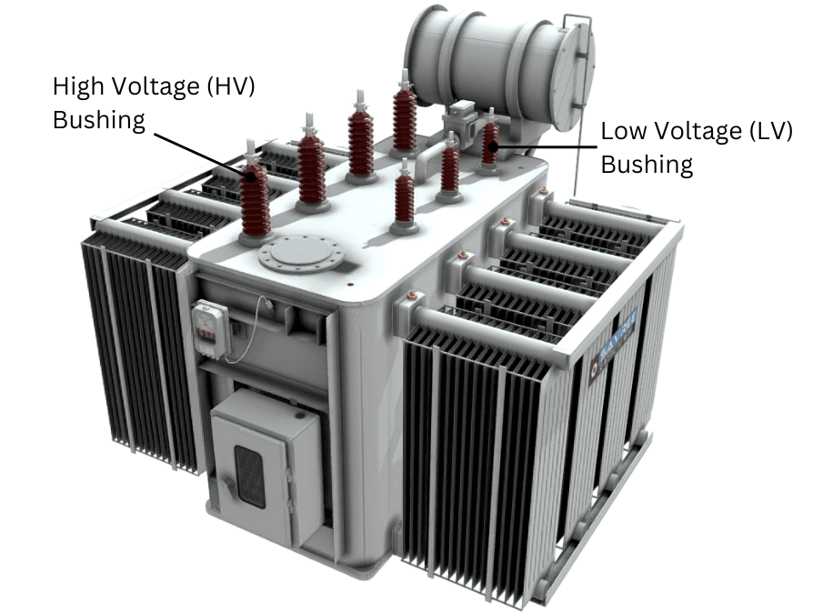 high voltage transformer bushing image