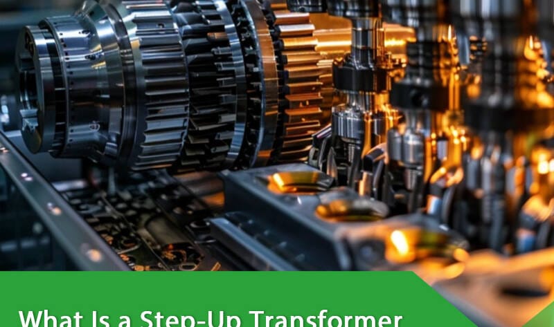 step up transformer working principle diagram showing primary and secondary windings increasing voltage in power transmission system