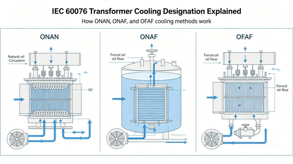 ONAN ONAF OFAF cooling system working principle diagram