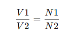 Basic Transformer Formula
