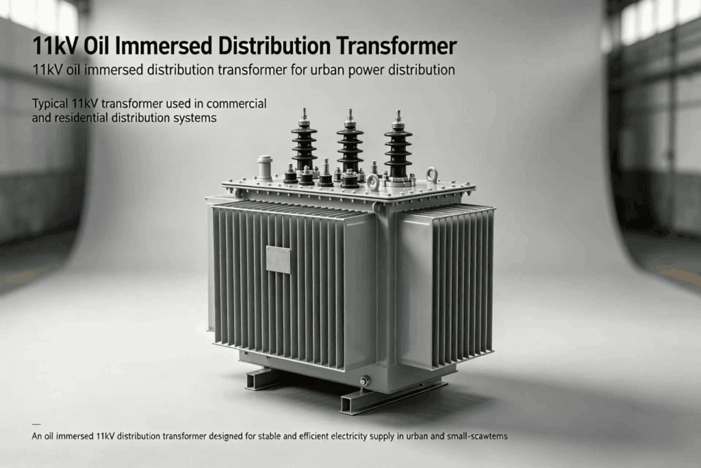 11kV oil immersed distribution transformer for urban power distribution